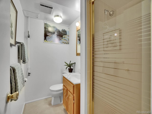 6844 S Detroit Cir, Centennial, CO 80122 - bathroom featuring vanity and a stall shower