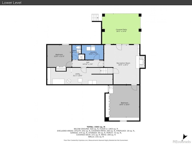 6844 S Detroit Cir, Centennial, CO 80122 - view of room layout