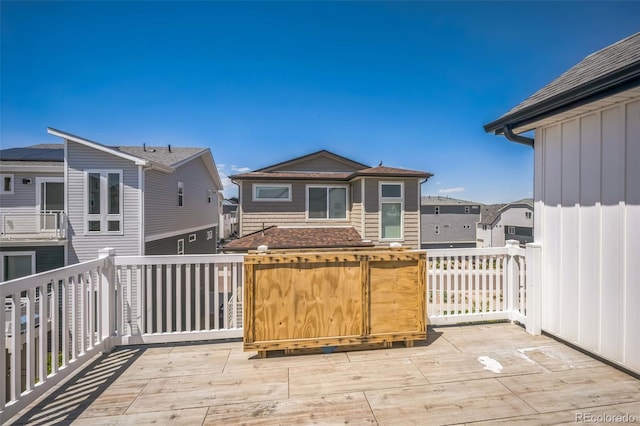 18211 E 51st Ave, Denver, CO 80249 - view of patio / terrace with a deck and a residential view