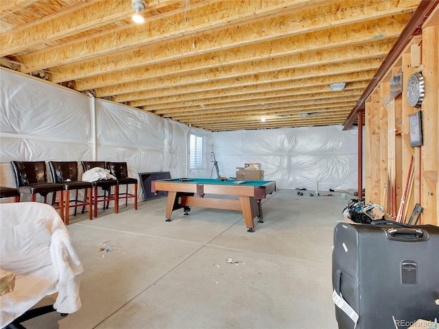 19155 Robins Dr, Denver, CO 80249 - basement featuring billiards