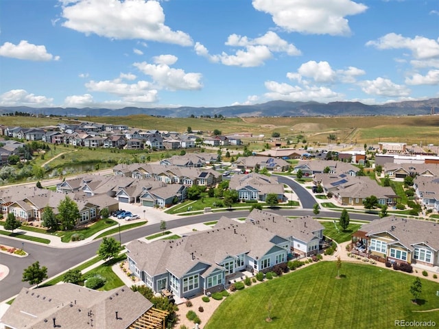 14443 W 88th Dr Unit B, Arvada, CO 80005 - aerial view of residential area featuring a mountain backdrop