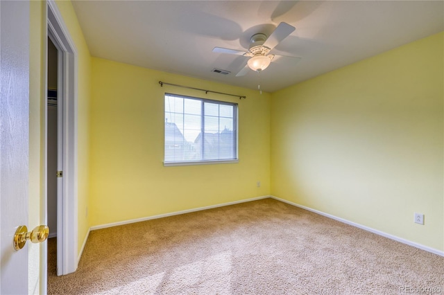 7345 S Nucla St, Aurora, CO 80016 - carpeted empty room with a ceiling fan and baseboards