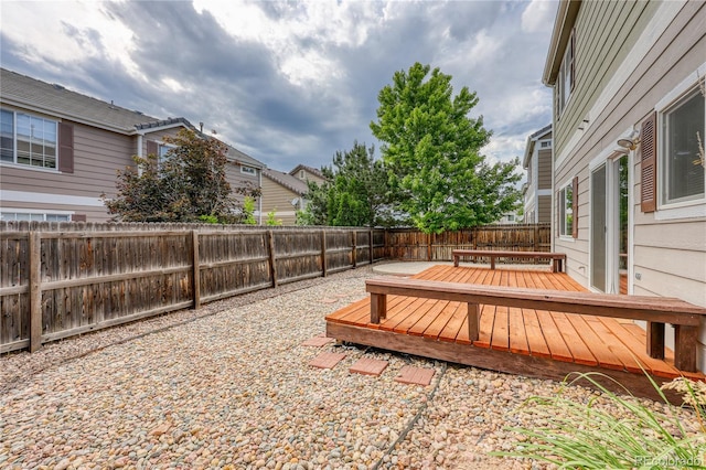 7345 S Nucla St, Aurora, CO 80016 - deck with a fenced backyard