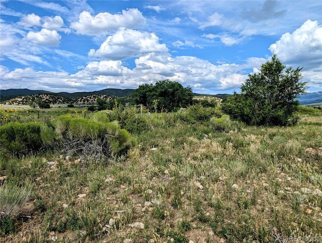 view of mountain feature