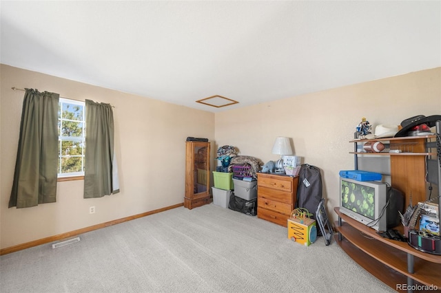 32401 E 147th Ave, Brighton, CO 80603 - interior space with attic access and carpet floors