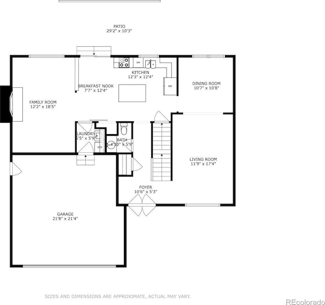 view of layout