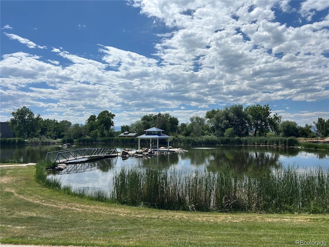 9540 King Way, Westminster, CO 80031 - water view featuring a gazebo
