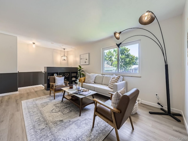 9540 King Way, Westminster, CO 80031 - living room featuring light wood-style floors