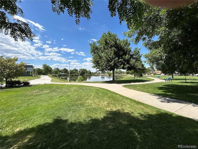 9540 King Way, Westminster, CO 80031 - view of community with a water view and a lawn
