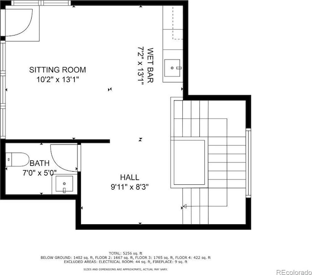 view of layout