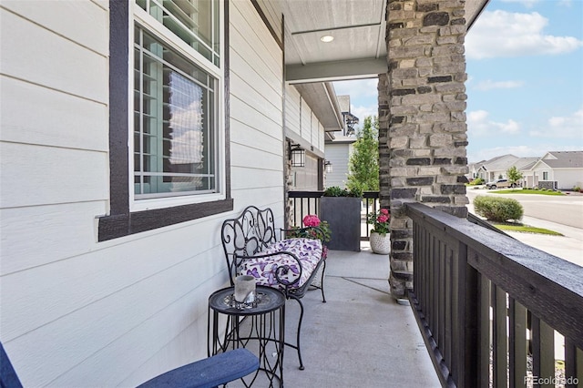5680 Saddle Skirt St, Parker, CO 80134 - porch featuring a residential view