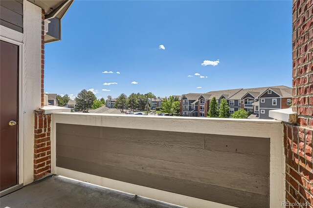 14251 E 1st Dr Unit 305, Aurora, CO 80011 - balcony with a residential view