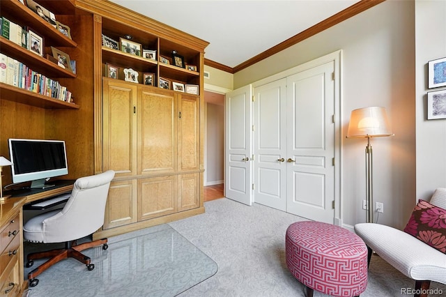 2400 E Cherry Creek S Drive 307, Denver, CO 80209 - office space featuring ornamental molding and light carpet