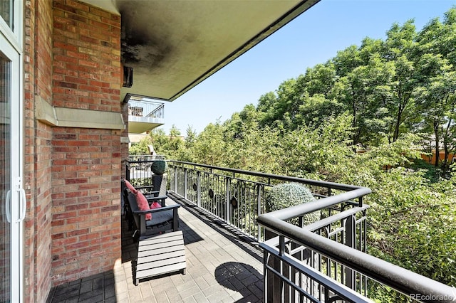 2400 E Cherry Creek S Drive 307, Denver, CO 80209 - view of balcony