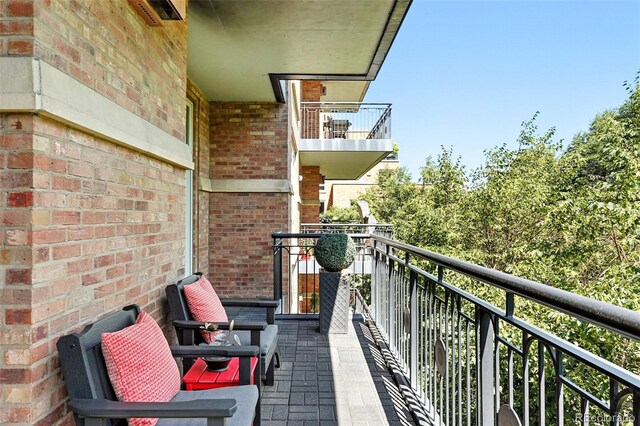 2400 E Cherry Creek S Drive 307, Denver, CO 80209 - view of balcony