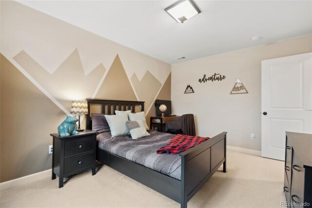 16400 Alberta Dr, Parker, CO 80134 - bedroom with light carpet and baseboards