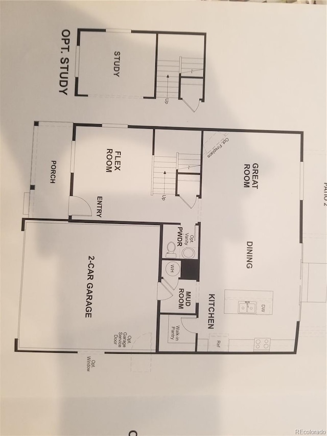 16400 Alberta Dr, Parker, CO 80134 - floor plan / room layout