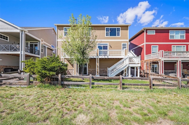 11748 Mill Valley St, Parker, CO 80138 - back of house featuring stone siding