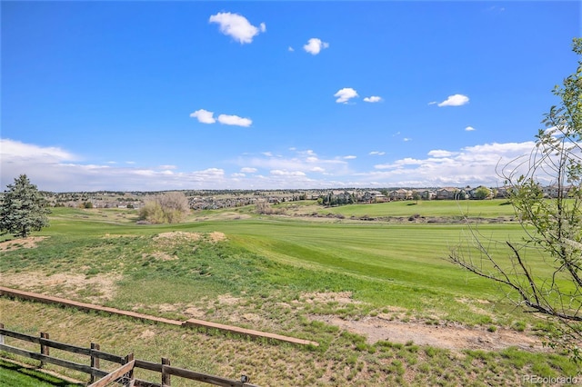 11748 Mill Valley St, Parker, CO 80138 - view of yard with view of golf course