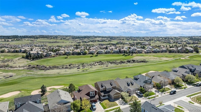11748 Mill Valley St, Parker, CO 80138 - aerial perspective of suburban area featuring a golf club