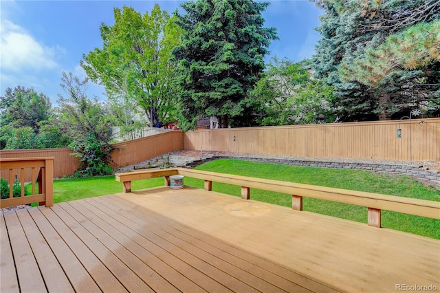 354 Willowick Cir, Highlands Ranch, CO 80129 - view of wooden deck