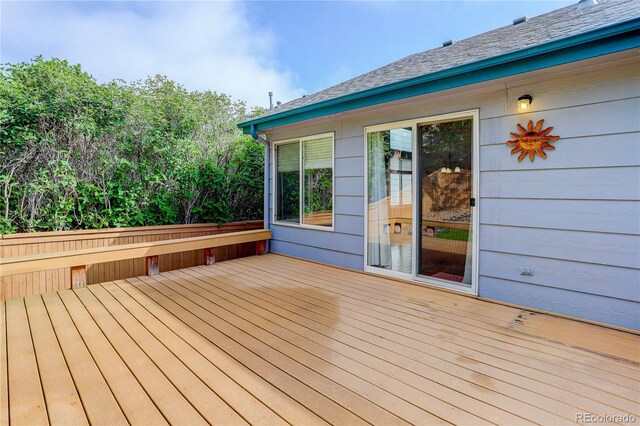 354 Willowick Cir, Highlands Ranch, CO 80129 - view of wooden deck
