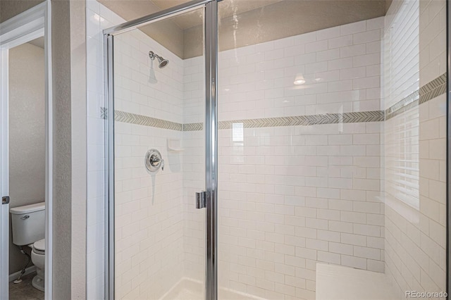 17187 E Cedar Gulch Dr, Parker, CO 80134 - full bath with toilet and a stall shower