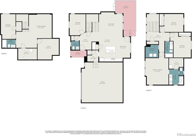 17187 E Cedar Gulch Dr, Parker, CO 80134 - view of room layout