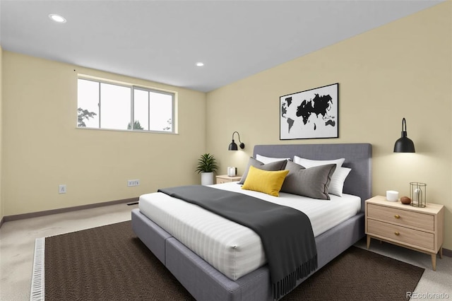 2325 S Linden Ct Unit 206, Denver, CO 80222 - carpeted bedroom with recessed lighting