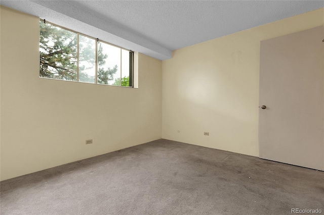 2325 S Linden Ct Unit 206, Denver, CO 80222 - carpeted empty room with a textured ceiling