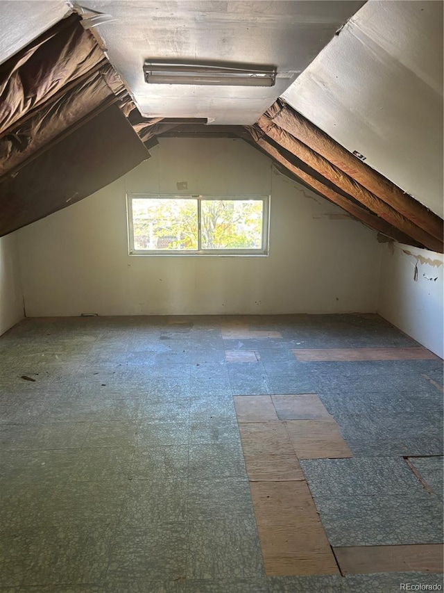 4536 Beach Ct, Denver, CO 80211 - additional living space featuring vaulted ceiling