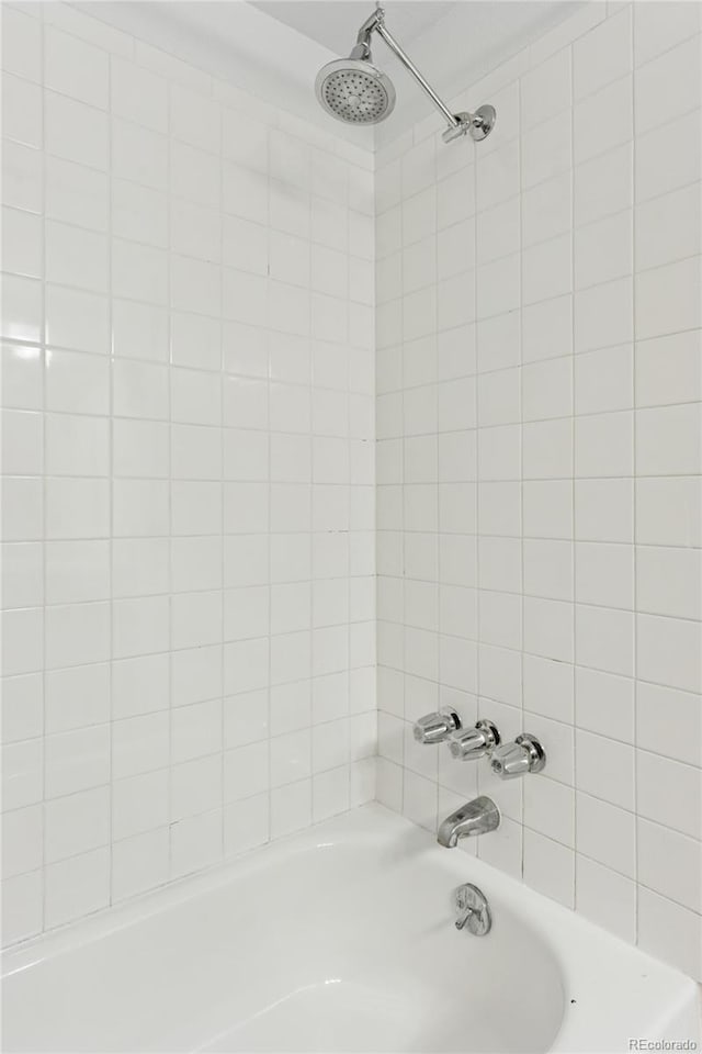 full bathroom with  shower combination