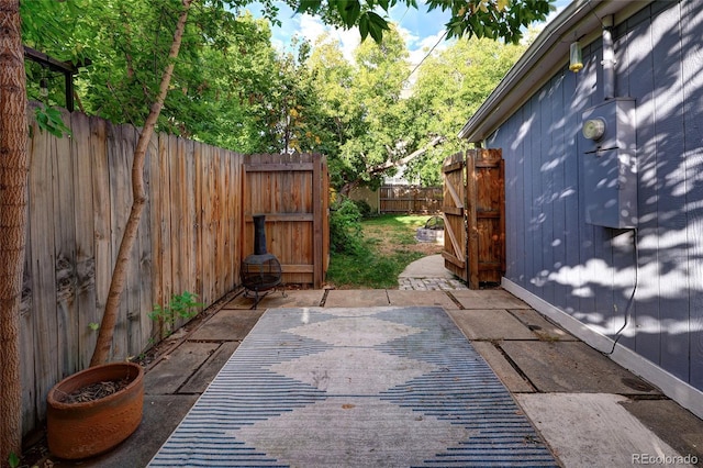 1473 Yates St, Denver, CO 80204 - view of patio / terrace with a fenced backyard