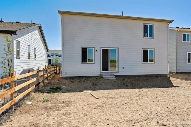 view of rear view of house