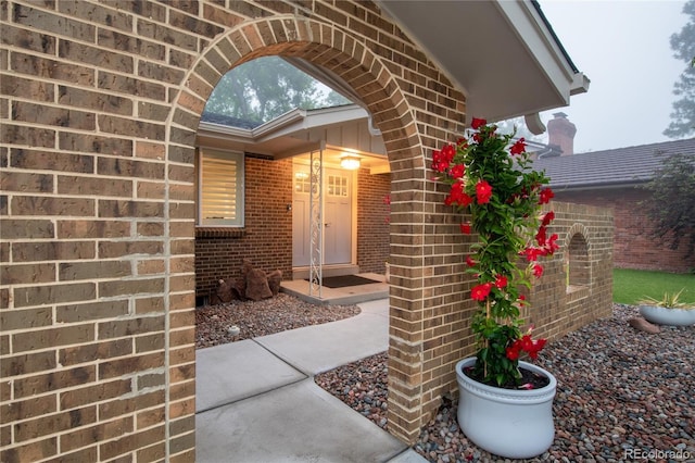 9861 E Ohio Ave, Denver, CO 80247 - entrance to property with brick siding