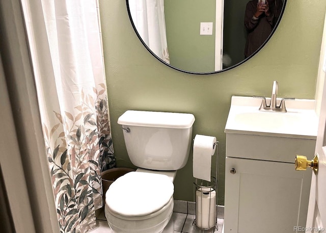 4665 E Peakview Ave, Centennial, CO 80121 - bathroom featuring vanity and tile patterned flooring