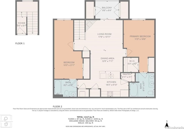 4100 Albion St Unit 320, Denver, CO 80216 - view of room layout