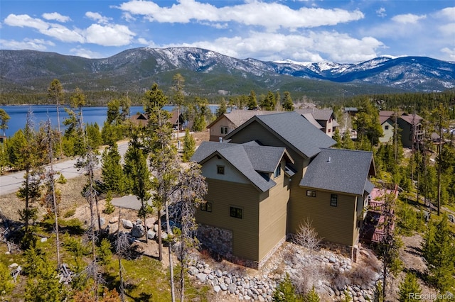 632 Gcr 662, Grand Lake, CO 80447 - bird's eye view with a water and mountain view