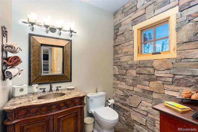 632 Gcr 662, Grand Lake, CO 80447 - half bathroom with vanity and toilet