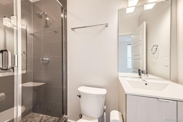 3256 Federal Blvd, Denver, CO 80211 - bathroom with vanity and a stall shower
