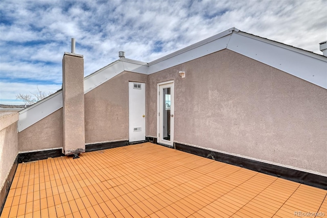 view of patio