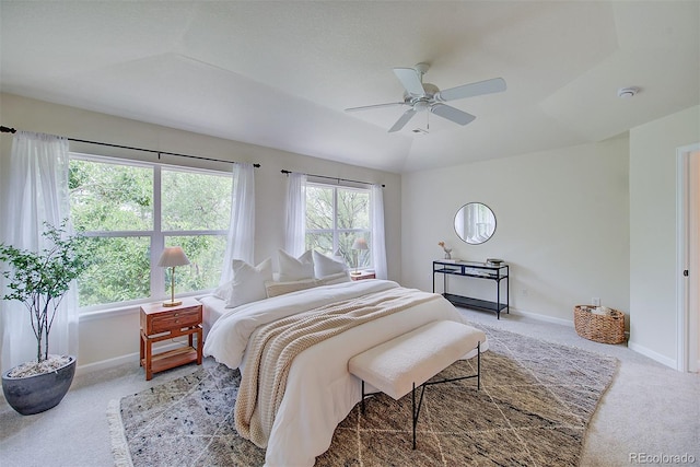 1839 Caleta Trl, Longmont, CO 80504 - bedroom with light colored carpet and a ceiling fan