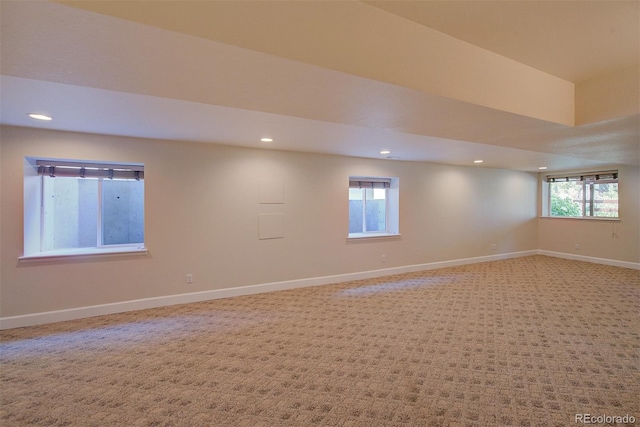 1839 Caleta Trl, Longmont, CO 80504 - spare room featuring recessed lighting and light colored carpet