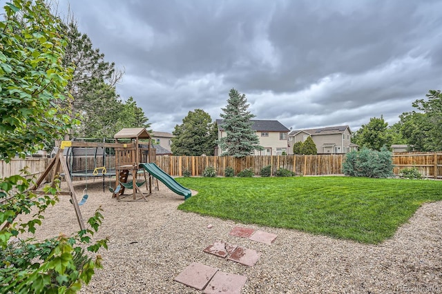 4567 Flanders Way, Denver, CO 80249 - view of yard with a playground