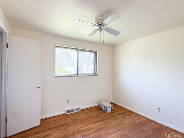 8771 Rutgers St, Westminster, CO 80031 - spare room featuring light wood finished floors and a ceiling fan