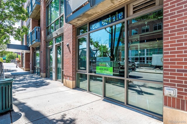 1401 Wewatta St # 101And # 102, Adjoined Denver, CO 80202 - view of exterior entry with brick siding
