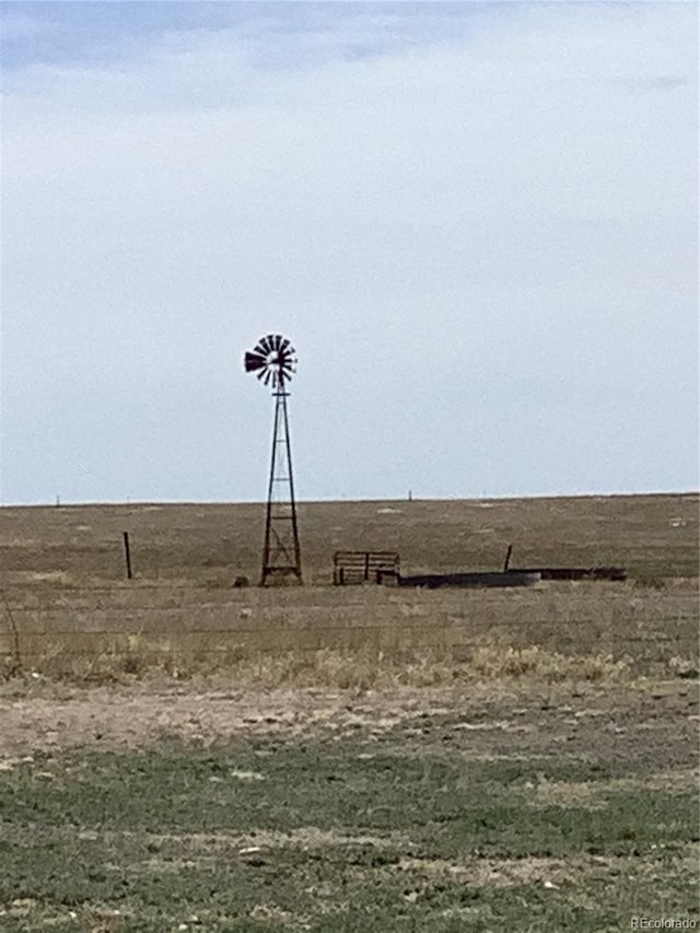 exterior space featuring a rural view