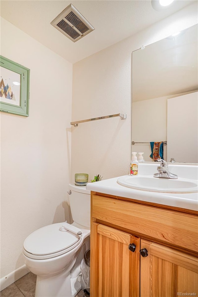 1152 S Yosemite Way Unit 29, Denver, CO 80247 - bathroom with vanity and tile patterned floors