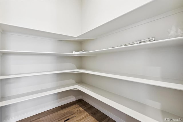 pantry featuring visible vents