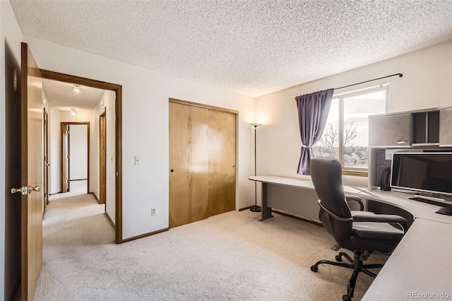 3823 S Uravan St, Aurora, CO 80013 - carpeted office space with a textured ceiling